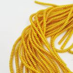 Spiral French Wire, 4 mm diameter, Gold Color, K4759