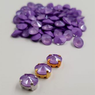 4122 Swarovski Oval Rivoli Crystal Lilac 8x6