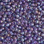 TOHO Round Beads 11/0 Transparent-Rainbow Sugar Plum