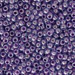 TOHO Round Beads 11/0 Inside-Color Aqua/Purple-Lined