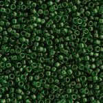 TOHO Round Beads 15/0 Transparent Green Emerald, TR-15-939