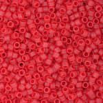 TOHO Treasure #1 Beads 11/0 Transparent-Frosted Light Siam Ruby