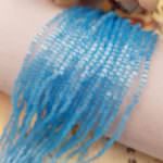 Two-cut Preciosa Beads, Stranded, 11/0 size, 05134 Light Blue color