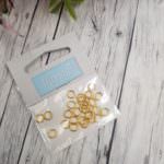 Jump Rings Gold, 5mm, Premium Quality, Pack of 30