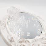 Fire Polished Czech Glass Beads Crystal AB 2-4 mm, #X00030