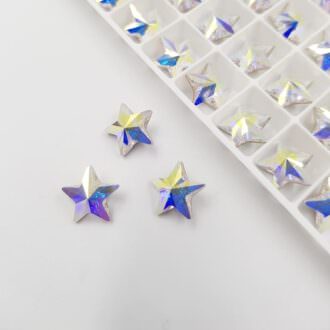 4745 Swarovski Crystal Rhinestone Star (1 Box=144 pieces) 10mm