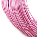Stiff French Wire, 1-1.25mm diameter, Baby Pink Color, KS3054