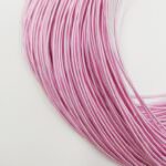 Stiff French Wire, 1-1.25mm diameter, Baby Pink Color, KS3054