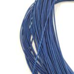 Stiff French Wire, 1-1.25mm diameter, Blue Color, KS6410