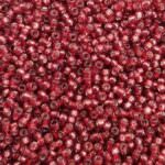 TOHO Round Seed Beads 15/0 Silver-Lined Milky Pomegranate TR-15-2113