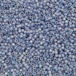 TOHO Round Seed Beads 15/0 Semi-Glazed Rainbow Soft Blue TR-15-2636F