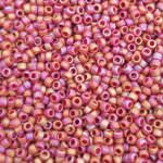 TOHO Round Seed Beads 15/0 Semi-Glazed Rainbow Dark Red TR-15-2639F