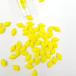 Matubo GEMDUO Beads Opaque Yellow, 8x5mm, PB379-85-83120