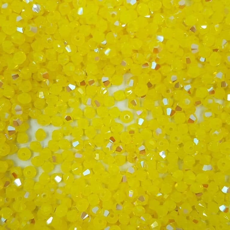 Swarovski Xilion Beads Bicon 5328 MM 3,0 CRYSTAL Yellow Opal