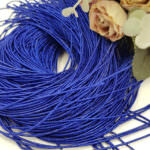 Канитель (жесткий трунцал), Majestic Blue, 1 мм