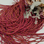 French Wire/Bullion Stiff Wire, Multicolor Pink, 1 mm