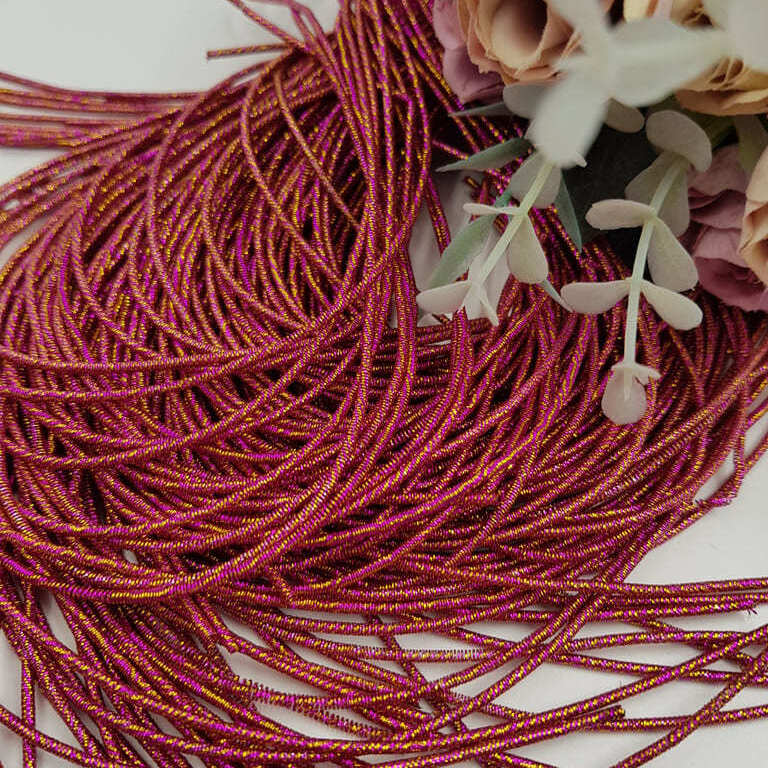 French wire/Bullion wire multicolor pink