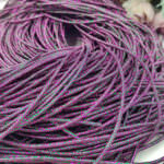 French Wire/Bullion Stiff Wire, Multicolor Purple, 1 mm