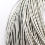 Stiff French Wire Gimp Wire Embroidery Silver Color 1-1.25 mm thickness