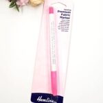 Самоисчезающий Маркер для ткани, Ручка для ткани Hemline, Розовый цвет