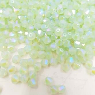 5550150 A 5328 MM 4,0 CHRY.OPAL SHIMMER2 BI-CONE BEADS