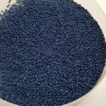 Бисер TOHO Demi Round (полукруглый) 11/0 2.2 мм, Синяя замша, гибридный металлик, TN-11-Y613