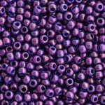 TOHO Round Seed Beads 15/0, Higher-Metallic Grape, TR-15-461