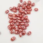 Бусины Matubo MiniDuo Beads, Перламутровый осенний лист, 4х2.5мм, PB307-0204-24007AL