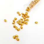 Бусины Matubo MiniDuo Beads, Золотой блеск- золото, 4х2.5мм, PB307-0204-24101AL