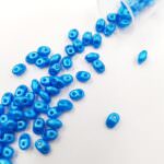 Бусины Matubo MiniDuo Beads, Лазурный перламутровый, 4х2.5мм, PB307-0204-24009AL