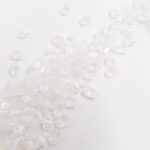 Бусины Matubo MiniDuo, Матовый кристалл AB, 4х2.5мм, PB307-0204-MX00030