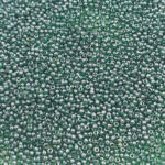 TOHO Round Seed Beads 11/0 Transparent-Lustered Green Emerald TR-11-118