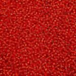 TOHO Round Seed Beads 11/0 Silver-Lined Siam Ruby TR-11-25B