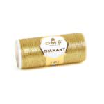 DMC Diamant - Metallic Embroidery Thread, Light Gold 380-D3821, 35m
