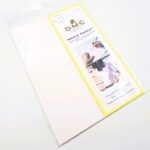 DMC Soluble Blank Sheets of Magic Paper, Water Soluble Canvas (2pcs)
