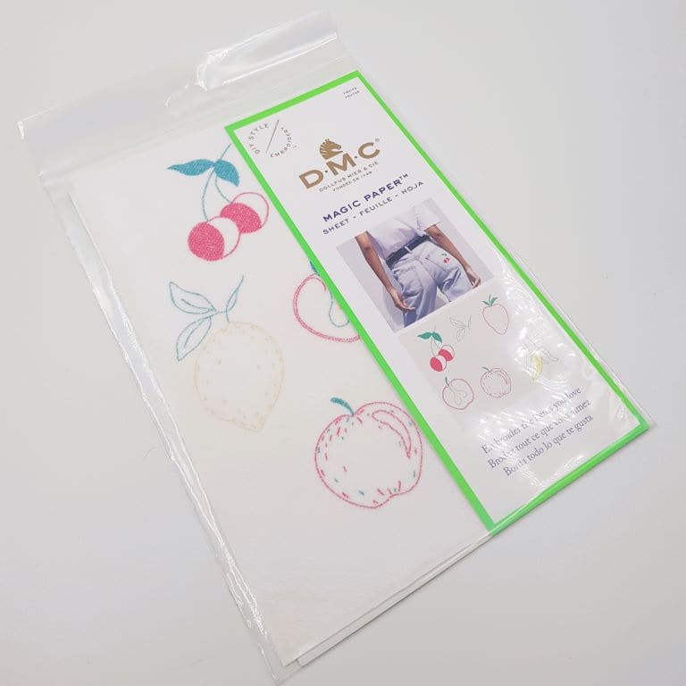 FC102, DMC FRUIT COLLECTION EMBROIDERY MAGIC PAPER