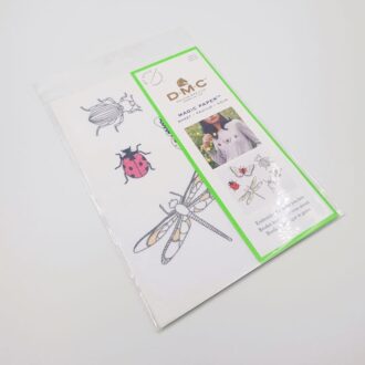 FC105 DMC Insects Collection Embroidery Magic Paper, A5