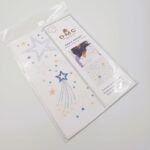 DMC Magic Paper (Water Soluble Canva) Pre-Printed Needlework Designs - Star Mix