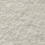 TOHO Round Seed Beads 15/0 Opaque-Lustered White, TR-15-121