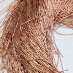 Smooth French Metallic Wire Goldwork Embroidery Metallic thread glossy K5028