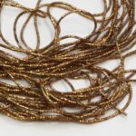 Bullion Wire French Wire Goldwork Embroidery Bullion Metallic thread Topaz K5038