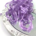 Feather Chenille Thread, Lilac Color, made in France