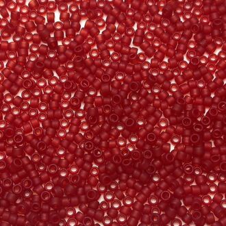 TOHO Treasure 11/0 Beads TT-01-5CF Transparent-Frosted Ruby