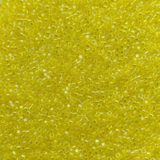 TOHO Treasure Beads 11/0  Transparent-Rainbow Lemon