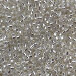 TOHO Round Beads 8/0 Silver-Lined Crystal TR-08-21
