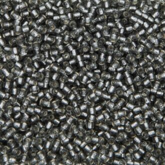 TOHO Round Beads 8/0 Silver-Lined Black Diamond TR-08-29