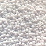 TOHO Round Beads 8/0 Opaque-Frosted White TR-08-41F
