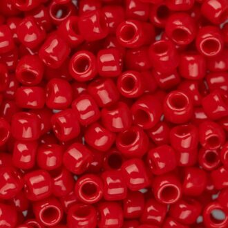 TOHO Round Beads 8/0 Opaque Cherry TR-08-45A