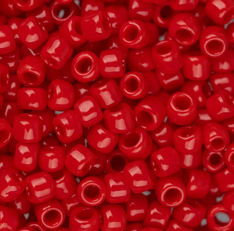TOHO Round Beads 8/0 Opaque Cherry TR-08-45A
