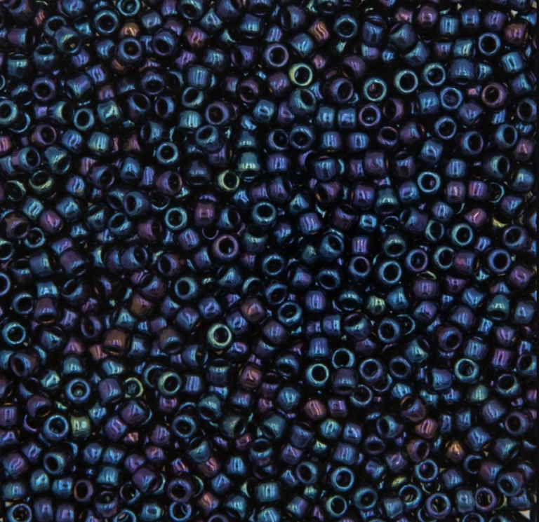 TOHO Round Beads 8/0 Metallic Nebula TR-08-82